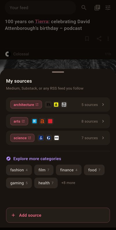 Flamigo source categories